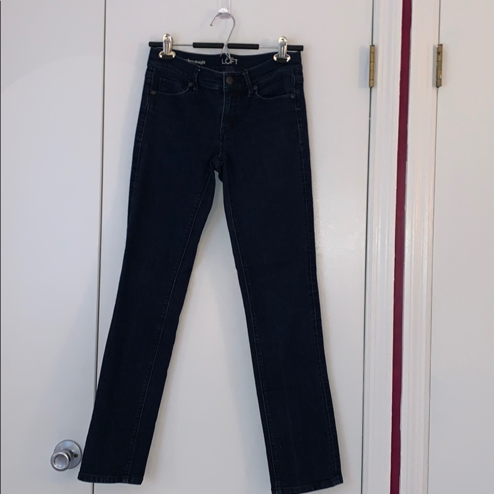 Loft Modern Straight Jeans